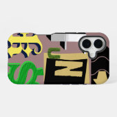 Funky iPhone 16 Hoesje (Achterkant horizontaal)