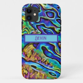Funky Iridescent Abalone Zee Shell Case-Mate iPhone Case