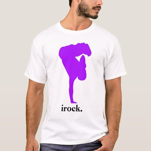 Funky irock shirt voor jongens (Voorkant)