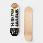 FUNKY JAMAICANS 7 3/4" Skateboard Deck (Voorkant)