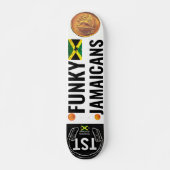 FUNKY JAMAICANS 7 3/4" Skateboard Deck (Voorkant)