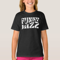 Funky Jazz Muziek Vet Typografie