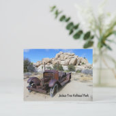 Funky Joshua Tree Briefkaart! Briefkaart (Staand voorkant)