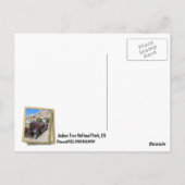 Funky Joshua Tree Briefkaart! Briefkaart (Achterkant)