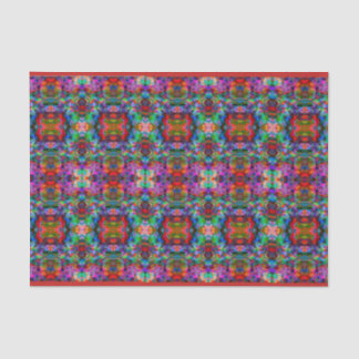 Funky Kaleidoscope Pattern Tissuepapier
