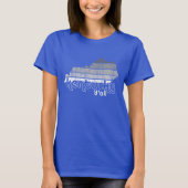 Funky Kentucky Y'all Dames T-shirt (Voorkant)