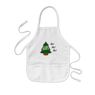 Funky Kerstboom Kinder Schort