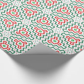 Funky Kerstmis Cadeaupapier (Hoek)