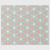 Funky Kerstmis Cadeaupapier (Vlak)