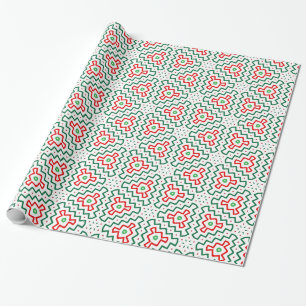 Funky Kerstmis Cadeaupapier