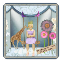 Funky Kind Veranderde Kunstcollage