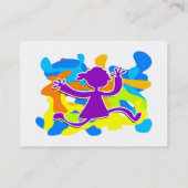 Funky Kind Visitekaartje (Achterkant)