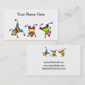 Funky Kinder Visitekaartje (Voorkant / Achterkant)