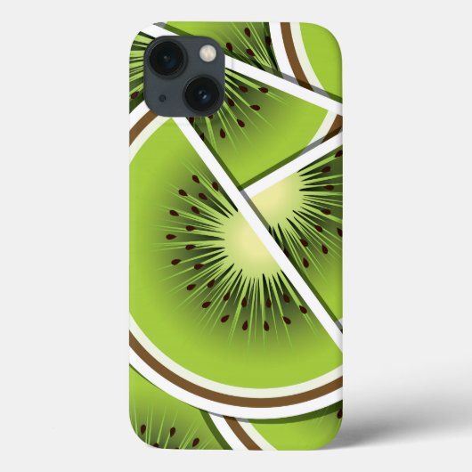 Funky kiwi fruitwig Case-Mate iPhone case (Achterkant)
