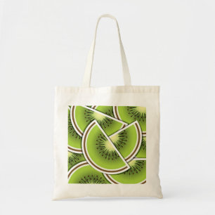 Funky kiwi fruitwig tote bag