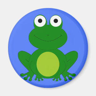 Funky kleine kikkervijver magneet