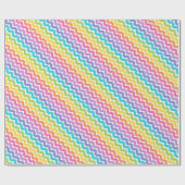 Funky Kleurrijk Patroon Cadeaupapier (Vlak)