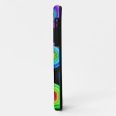 Funky Kleurrijke 3D Cirkels Case-Mate iPhone Case (Achterkant/links)