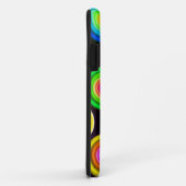Funky Kleurrijke 3D Cirkels Case-Mate iPhone Case (Achterkant/rechts)