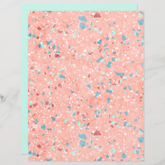 Funky Kleurrijke Mozaïek Art Scrapbook Papier