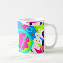 Funky kleurrijke Pop kunst