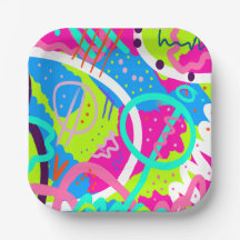 Funky kleurrijke Pop kunst