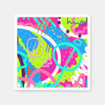 Funky kleurrijke Pop kunst