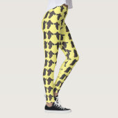 Funky Koe Koeien Hoofden Leggings (Rechts)