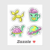 Funky koele sticker set (Vel)
