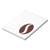 Funky koffieboon notitieblok (Linkerzijde)