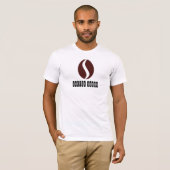 Funky koffieboon t-shirt (Voorkant volledig)