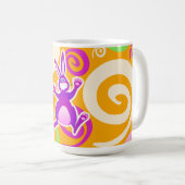 Funky konijn, mok (Voorkant rechts)