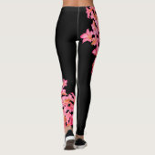 Funky Kudu-leliebloemenprint Leggings (Achterkant)