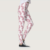 Funky Kudu-leliebloemenprint Leggings (Rechts)
