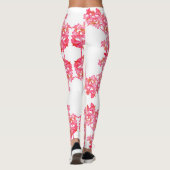 Funky Kudu Lily Flowers Print Leggings (Achterkant)