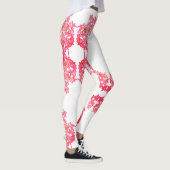 Funky Kudu Lily Flowers Print Leggings (Rechts)