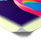 Funky Lady digitale kunstwerken Poster (Hoek)