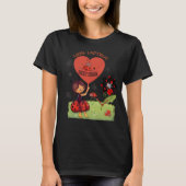 Funky Ladybug Garden Baby Shower Winner's Prize  T-shirt (Voorkant)