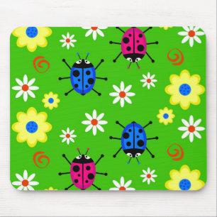 Funky Ladybugs Muismat