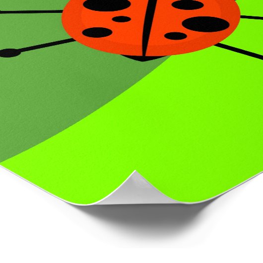 Funky Ladybugs Poster (Hoek)