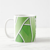 Funky leek koffiemok (Links)