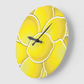 Funky lemon grote klok (Hoek)
