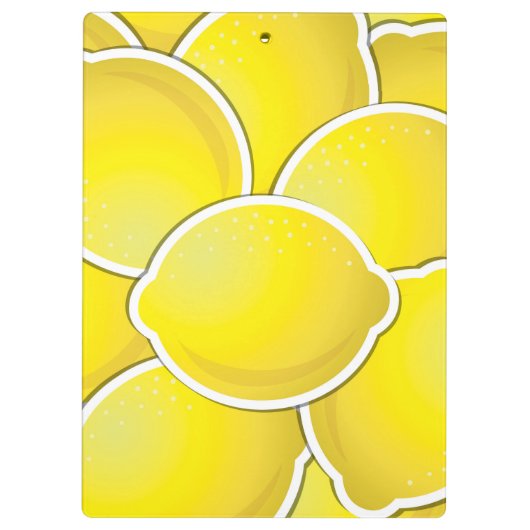Funky lemon klembord (Achterkant)