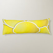 Funky lemon lichaamskussen (Achterkant)