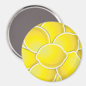 Funky lemon magneet (Voorkant / Achterkant)