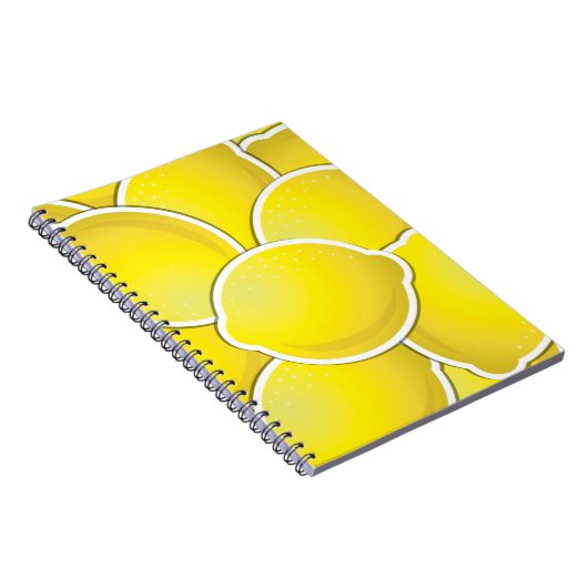 Funky lemon notitieboek (Rechterzijde)