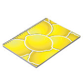 Funky lemon notitieboek (Linkerzijde)
