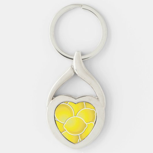 Funky lemon sleutelhanger (Voorkant)