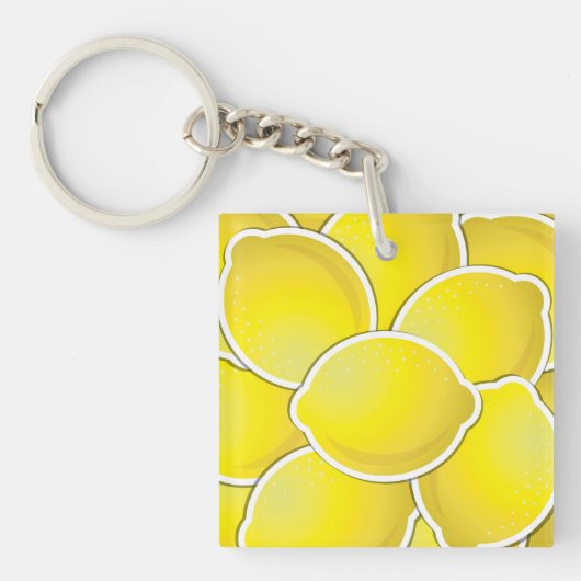 Funky lemon sleutelhanger (Voorkant)