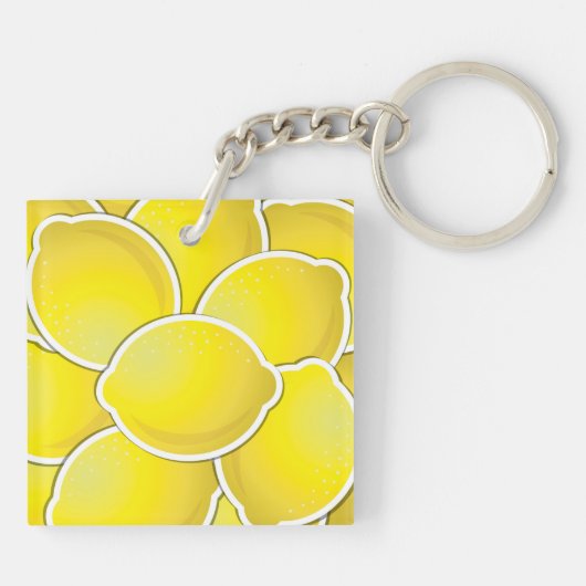 Funky lemon sleutelhanger (Achterkant)